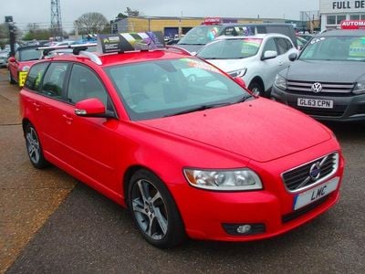 Used Volvo V50 SE Lux 115 HP (84 kW) 2011 Red Estate