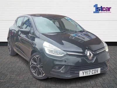Used Renault Clio IV Dynamique 120 HP (88 kW) 2017 Black Hatchback