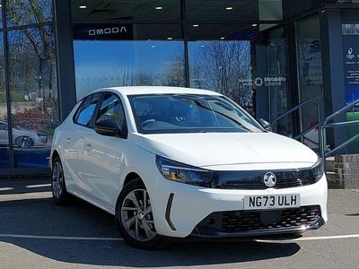 Used Vauxhall Corsa Design Edition 75 HP (55 kW) 2024 White Hatchback