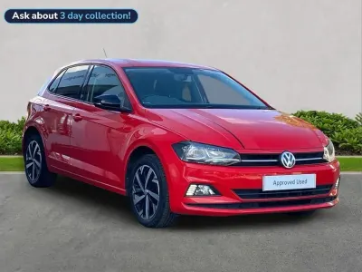 Used VW Polo Beats 65 HP (47 kW) 2019 Red Hatchback