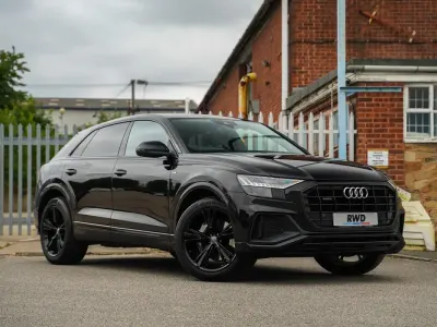 Used Audi Q8 S-Line 286 HP (210 kW) 2019 Black SUV