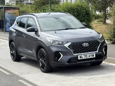 Used Hyundai Tucson N Line 177 HP (130 kW) 2020 Grey SUV