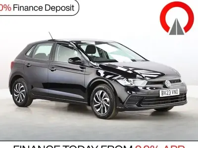 Used VW Polo S 95 HP (69 kW) 2023 Black Hatchback