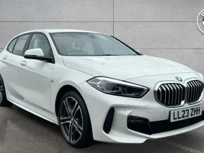 Used BMW 118 M Sport 134 HP (98 kW) 2023 White Hatchback