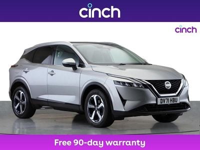 Silver Used 2021 Nissan Qashqai N-Connecta SUV | £15,299 (Fair price)