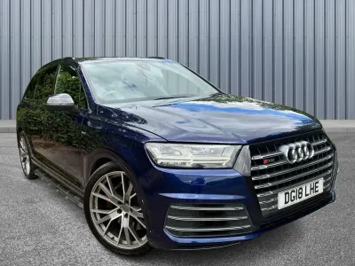 Used Audi SQ7 435 HP (319 kW) 2018 Blue SUV