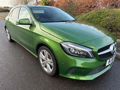 Used Mercedes A200 Premium 136 HP (100 kW) 2016 Green Hatchback