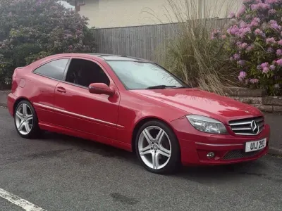 Used Mercedes CLC200 2009 Red Coupe