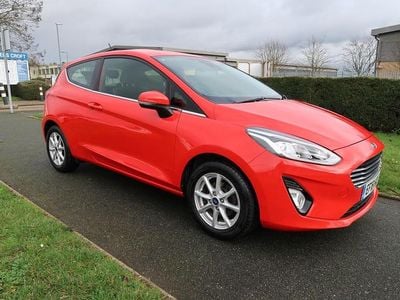 Used Ford Fiesta Zetec 2018 Red Hatchback