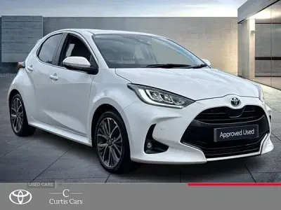 Used Toyota Yaris Hybrid 2023 White