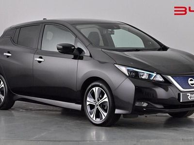 Used Nissan Leaf 110 kW (150 HP) 2021 Black Hatchback