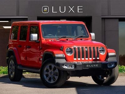 Begagnad Jeep Wrangler Overland 268 HK (197 kW) 2020 Röd SUV