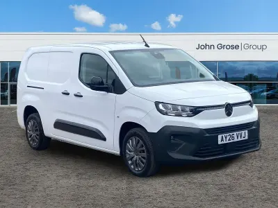 Neu Citroën Berlingo 100 PS (73 kW) 2026 Weiß Van / Kleinbus