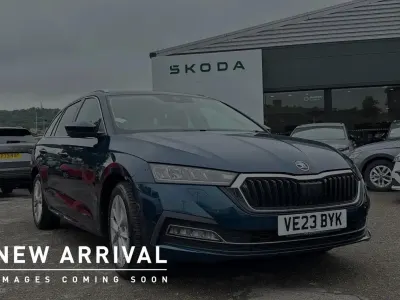 Used Skoda Octavia SE L 147 HP (108 kW) 2023 Petrol blue metallic Estate