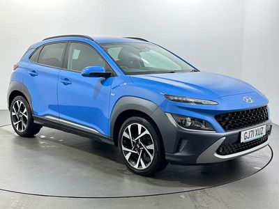 Used Hyundai Kona Premium 120 HP (88 kW) 2021 Blue SUV