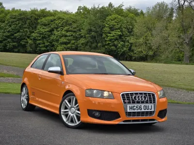 Used Audi S3 Exclusive 265 HP (194 kW) 2006 Orange Hatchback