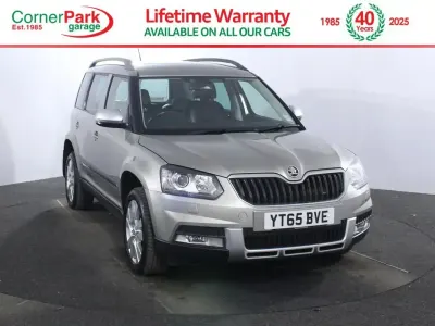 Used Skoda Yeti SE L 110 HP (80 kW) 2015 Beige SUV