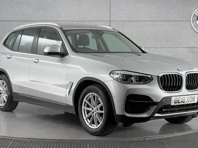 Used BMW X3 181 HP (133 kW) 2018 Silver SUV
