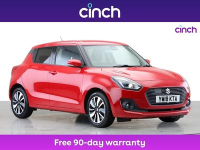 Red Used 2018 Suzuki Swift SZ5 Hatchback | £8,399 (Fair price)
