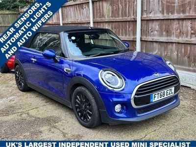 used Mini Cooper Cabriolet 1.5 COOPER CLASSIC 2d 134 BHP