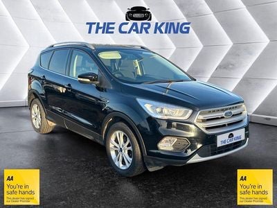 Used Ford Kuga Titanium 150 HP (110 kW) 2017 Black SUV