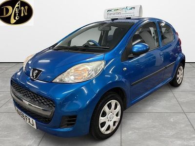 Blue Used 2009 Peugeot 107 Hatchback | £3,795 (Fair price)
