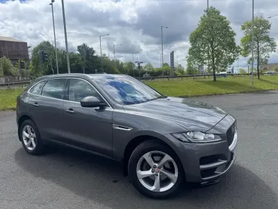 Used Jaguar F-Pace Portfolio 180 HP (132 kW) 2018 Grey SUV