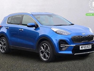Used Kia Sportage GT-Line 136 HP (100 kW) 2019 Blue SUV