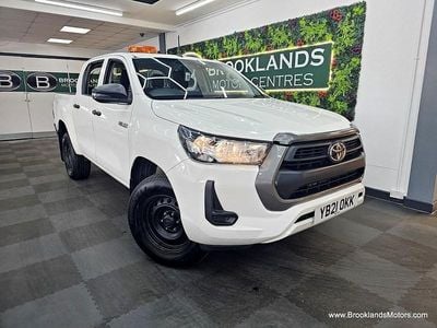 White Used 2021 Toyota HiLux Active Pickup | £17,985 (A bit pricey)