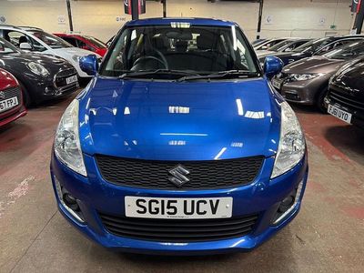Used Suzuki Swift 2015 Blue Hatchback