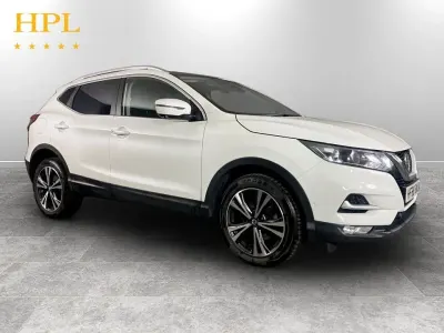 Used Nissan Qashqai N-Connecta 110 HP (80 kW) 2018 White SUV