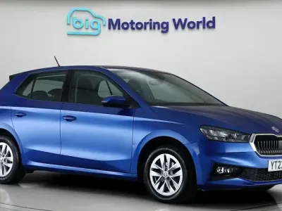 Used Skoda Fabia Comfort 95 HP (69 kW) 2023 Blue Hatchback