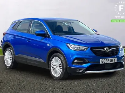 Used Vauxhall Grandland X 131 HP (96 kW) 2019 Blue SUV