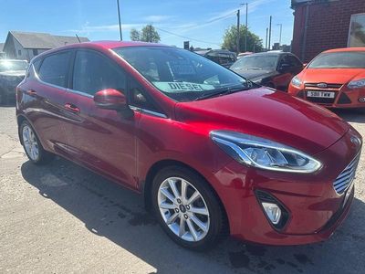 Used Ford Fiesta Titanium 2019 Red Hatchback