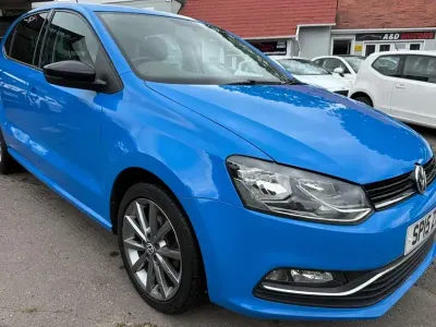 Used VW Polo Design 2015 Blue Hatchback