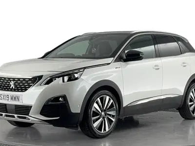Used Peugeot 3008 GT-line 131 HP (96 kW) 2019 White SUV