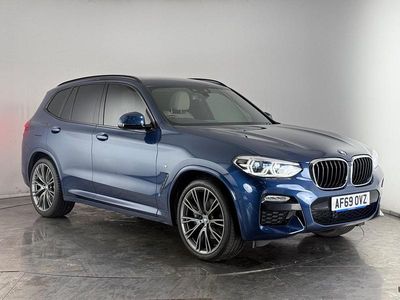 Blue Used 2019 BMW X3 M Sport SUV | £24,900 (Fair price)