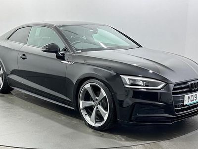 Used Audi A5 Black Edition 150 HP (110 kW) 2019 Black Coupe