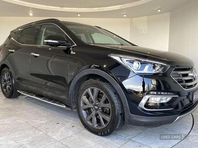 Black Used 2017 Hyundai Santa Fe Edition SUV | £16,590 (A bit pricey)