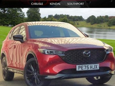 Red New 2025 Mazda CX-5 Homura-Line SUV | £36,495