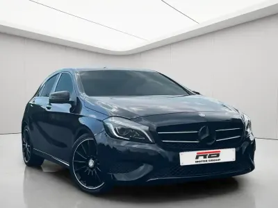 Used Mercedes A180 2018 Black Hatchback