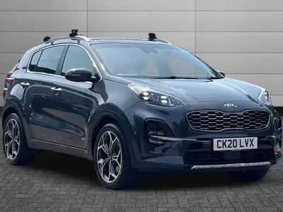 Used Kia Sportage GT-Line S 174 HP (127 kW) 2020 Dark penta metal SUV