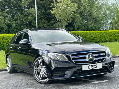 Used Mercedes E220 AMG line 2016 Black Estate