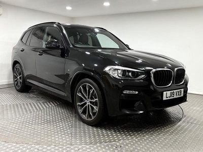 Black Used 2019 BMW X3 M Sport SUV | £20,995 (Fair price)