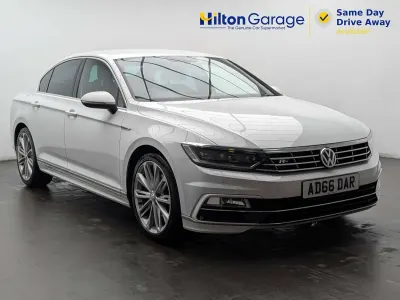 Used VW Passat R-line 2016 White Sedan