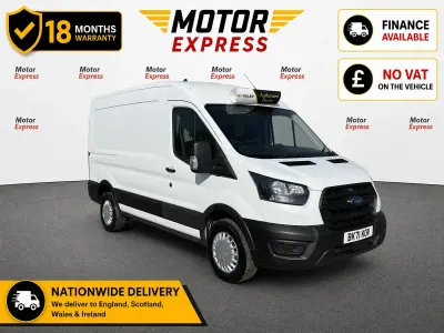 Used Ford Transit 105 HP (77 kW) 2022 White Van
