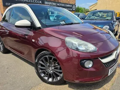 Used Vauxhall Adam Glam 87 HP (63 kW) 2013 Red Hatchback