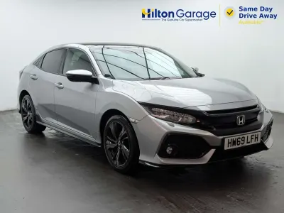 Used Honda Civic Sport Plus 182 HP (133 kW) 2019 Silver Hatchback