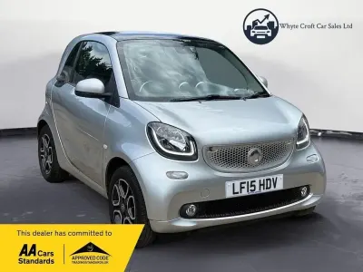 Used Smart ForTwo Coupé Premium 2015 Silver Coupe
