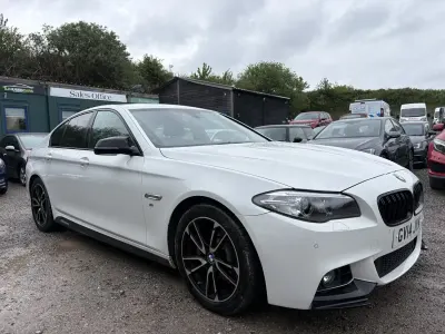Begagnad BMW 520 M Sport 2014 Vit Sedan